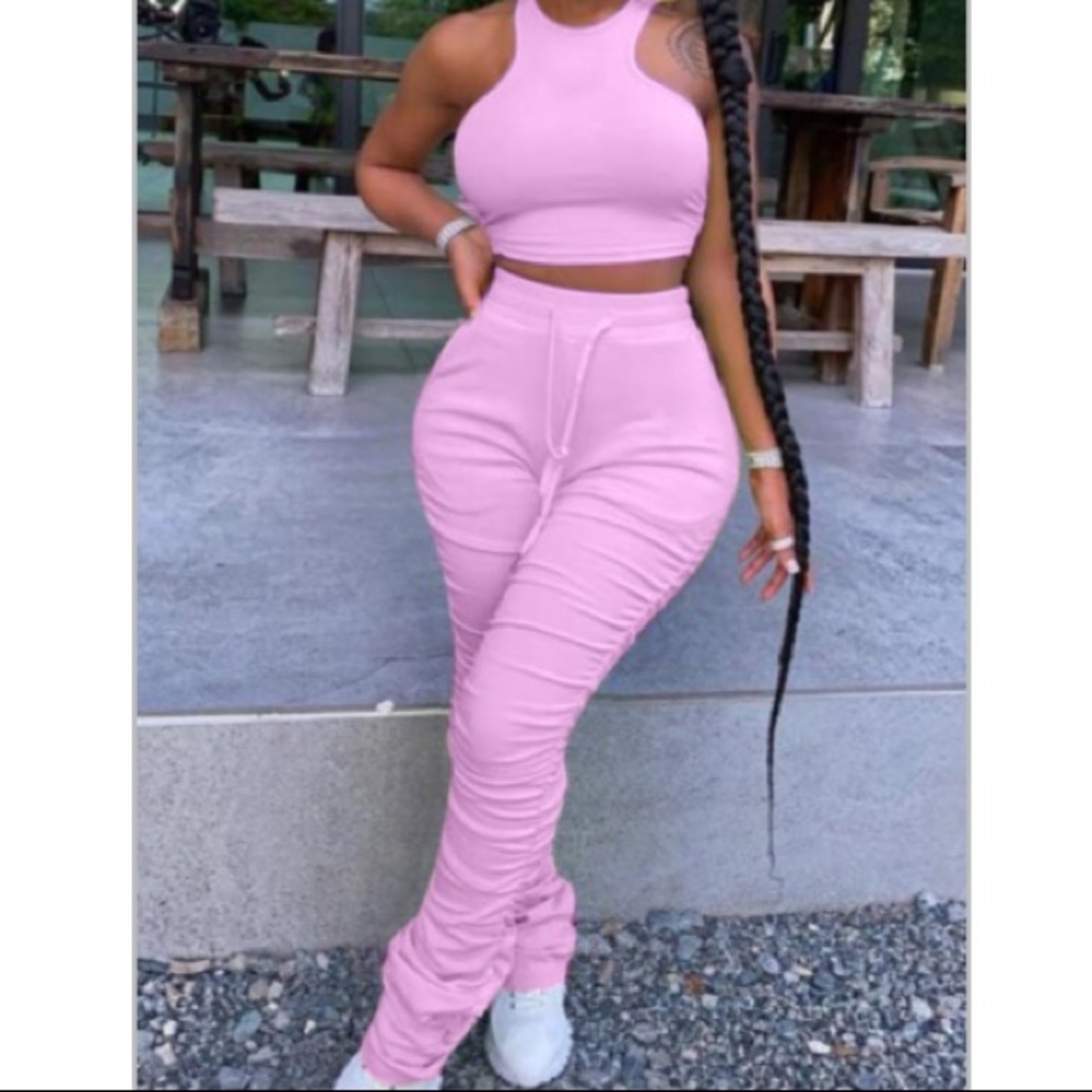 Powder Pink Extended 2 piece